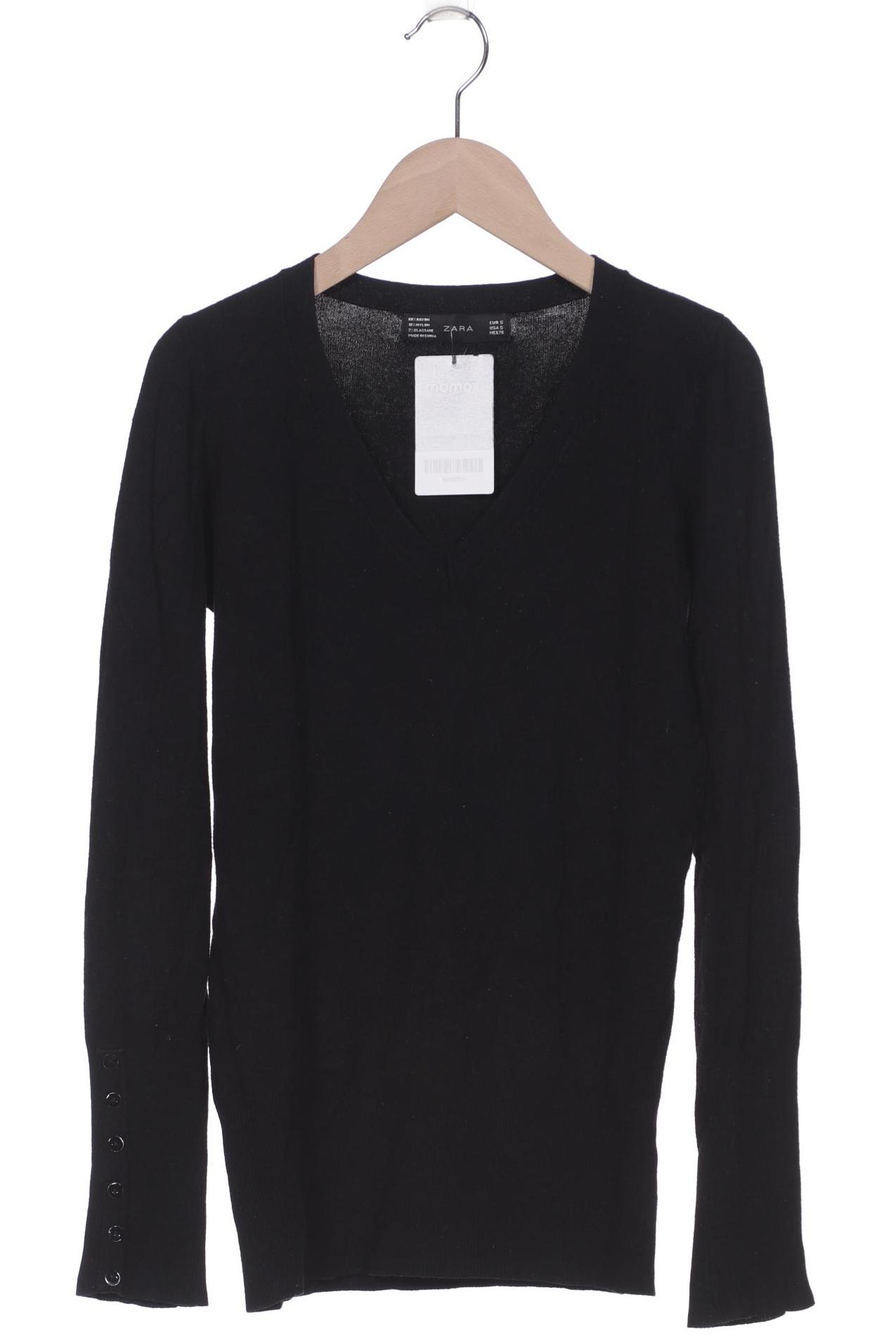 

ZARA Damen Pullover, schwarz