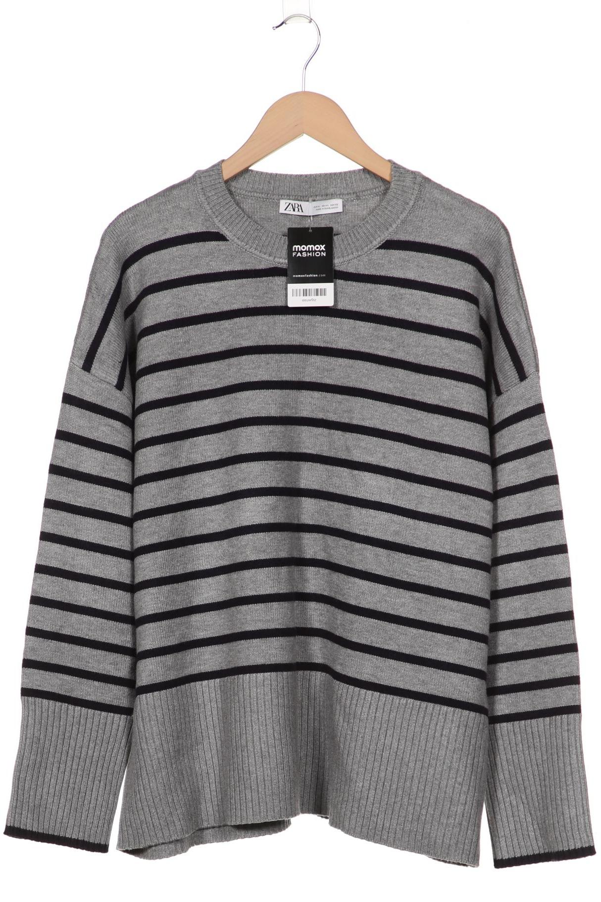 

ZARA Damen Pullover, grau
