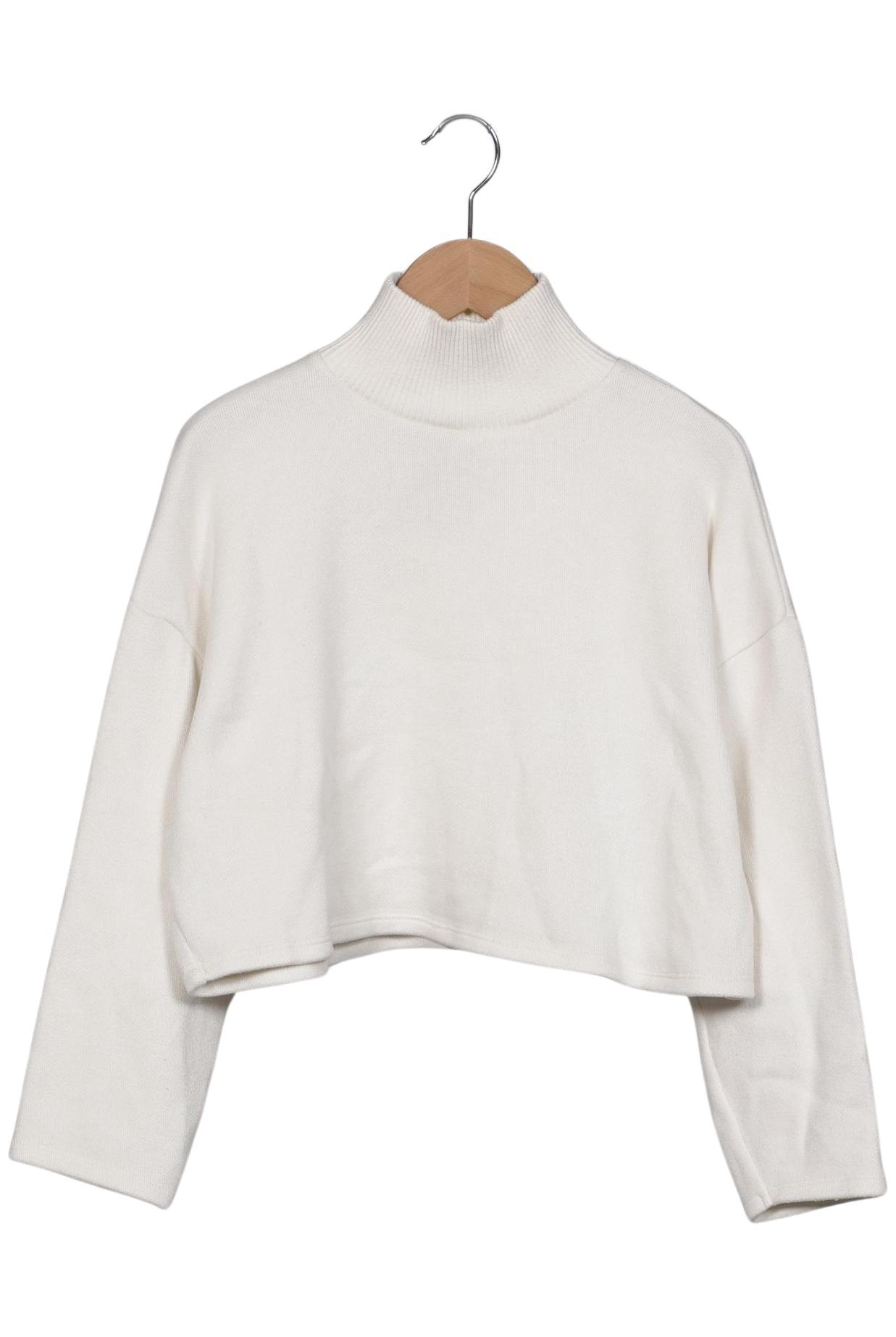 

Zara Damen Pullover, weiß, Gr. 36