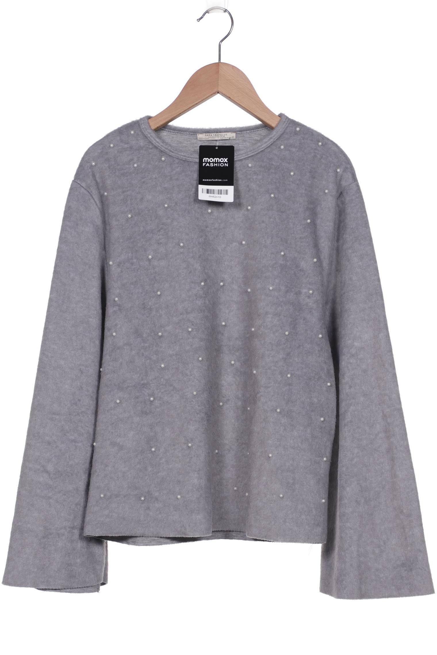 

ZARA Damen Pullover, grau