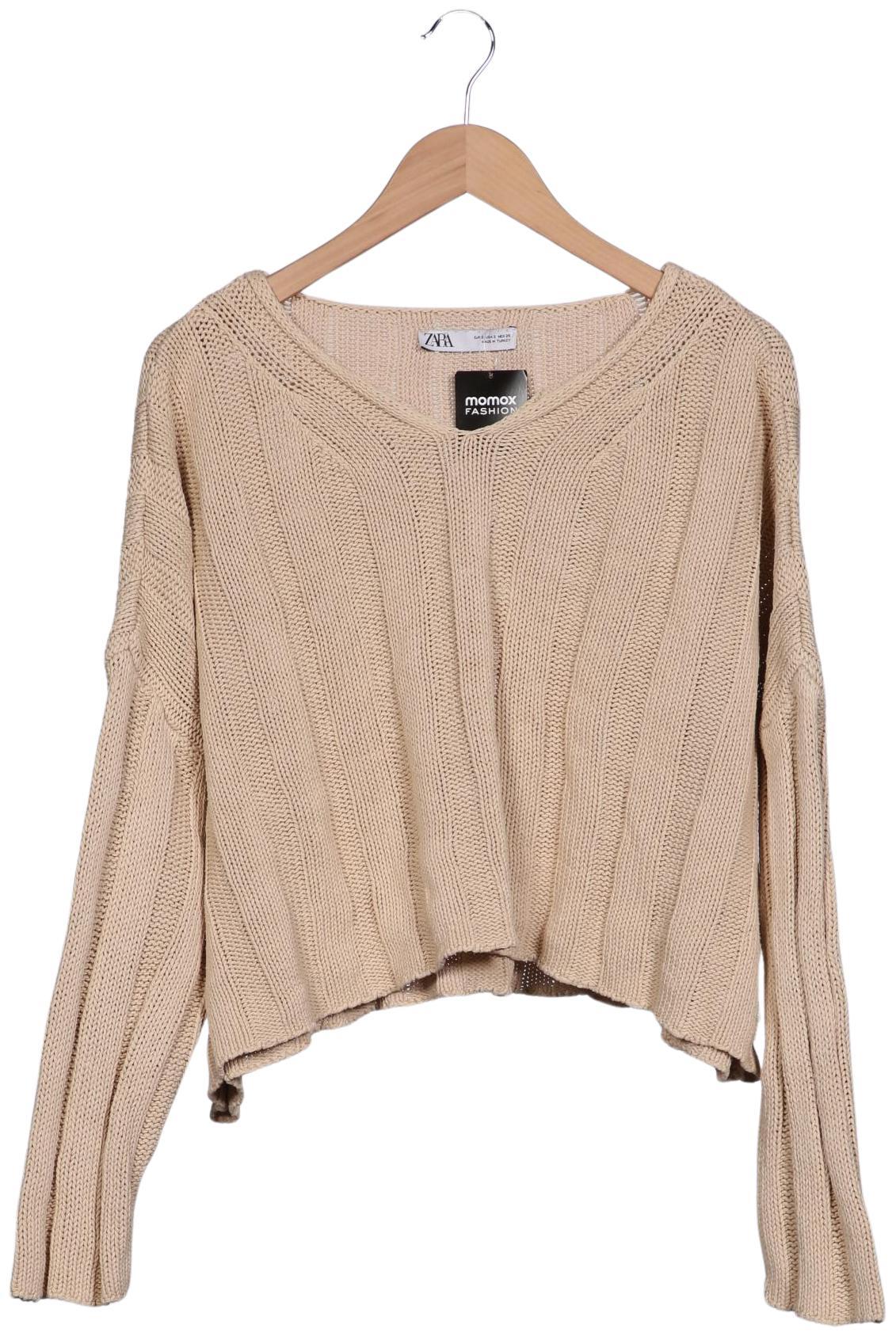 

Zara Damen Pullover, beige, Gr. 36