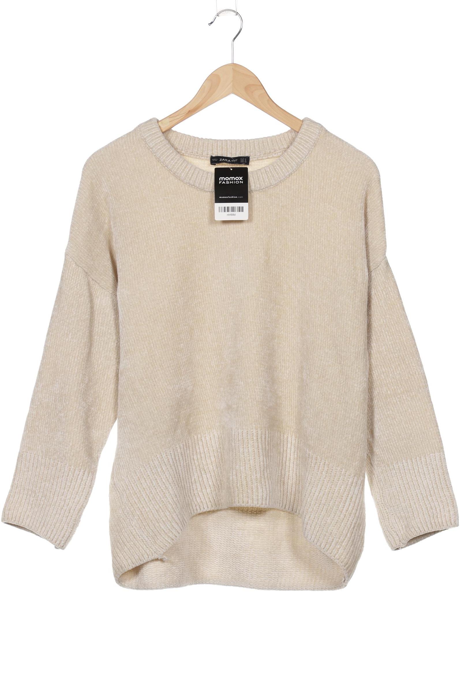 

Zara Damen Pullover, cremeweiß, Gr. 36