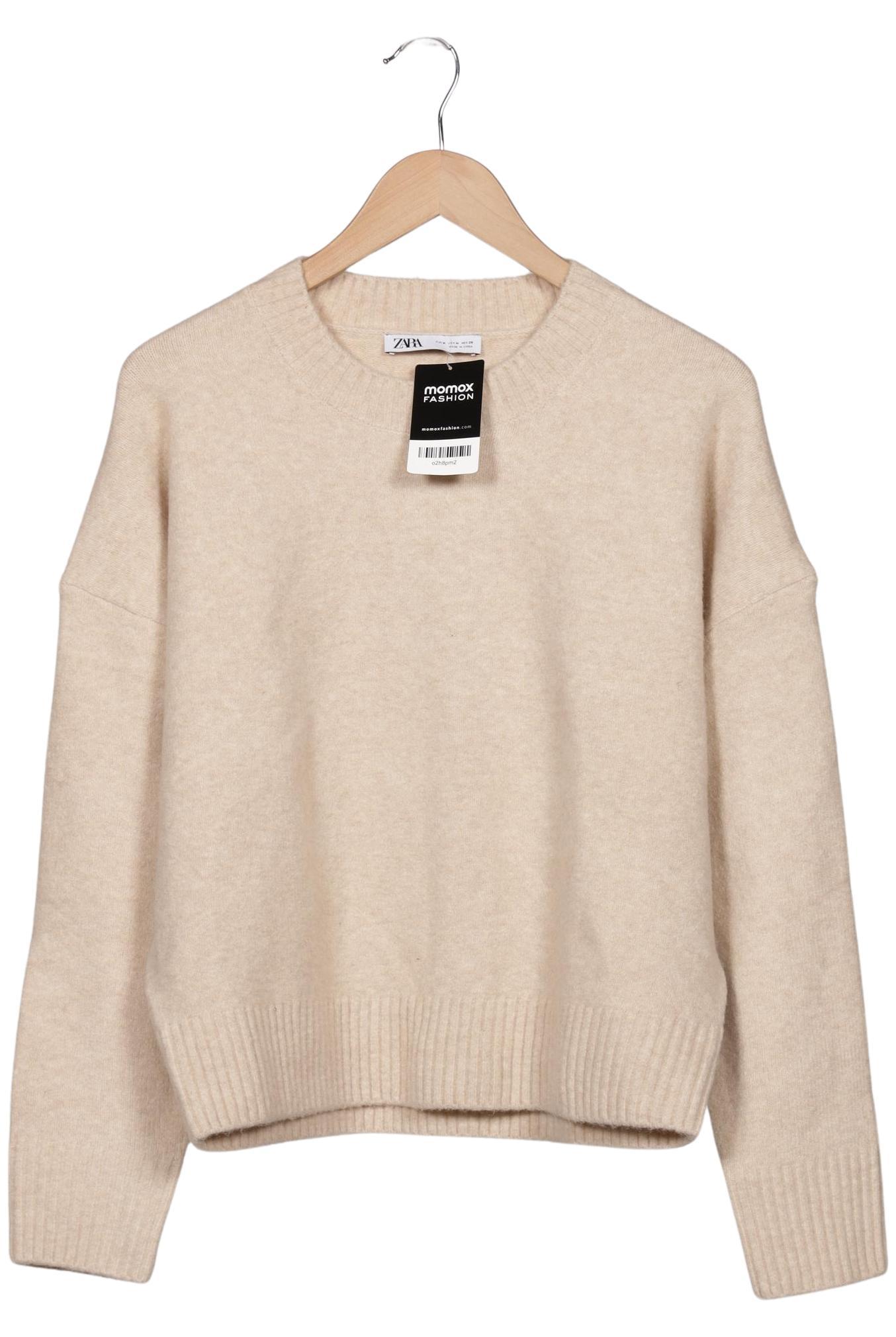 

Zara Damen Pullover, beige, Gr. 38