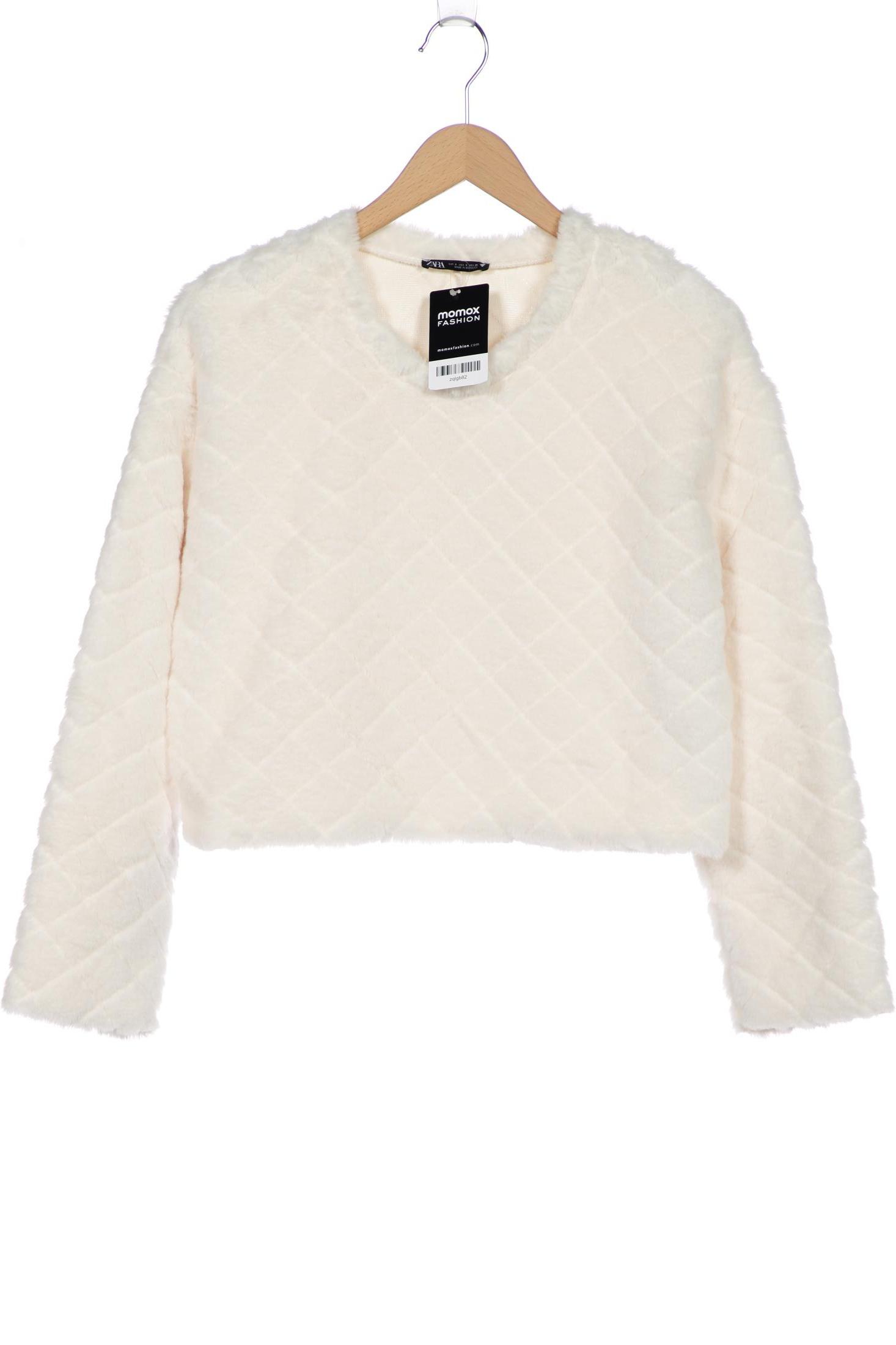 

ZARA Damen Pullover, cremeweiß