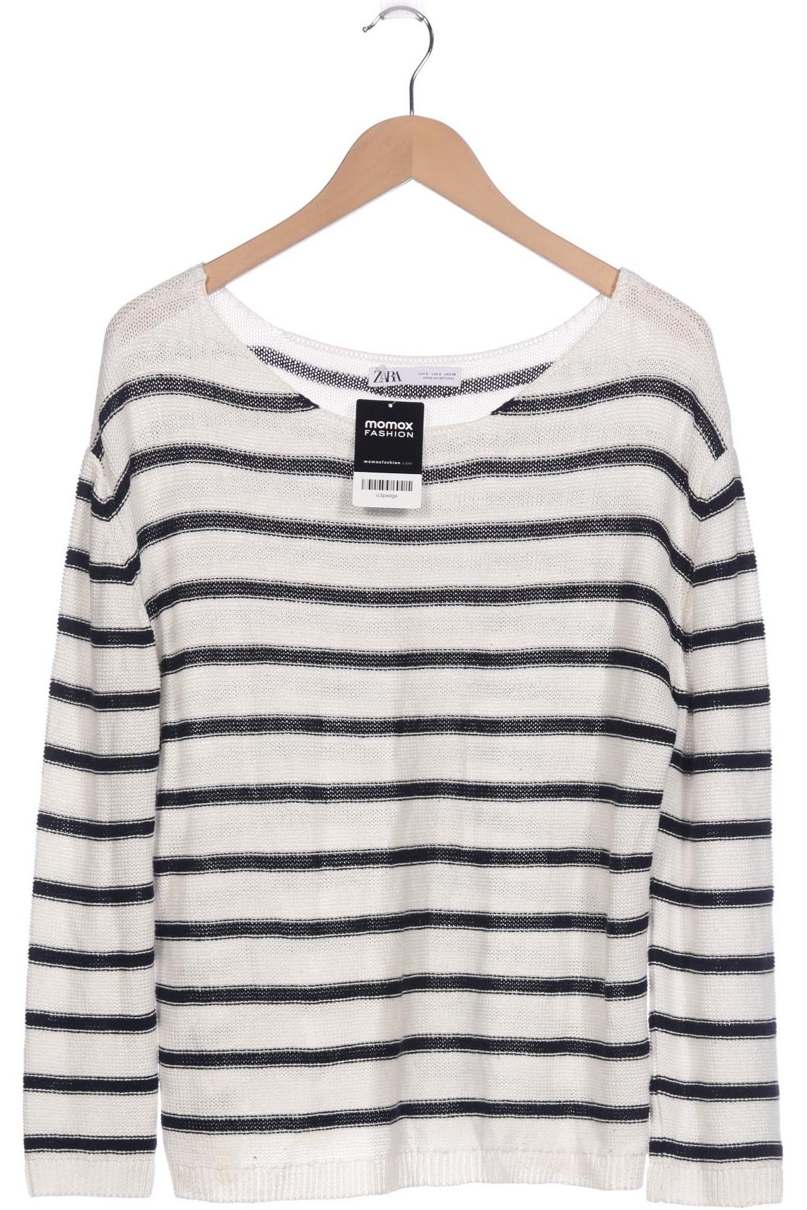 

Zara Damen Pullover, weiß, Gr. 36