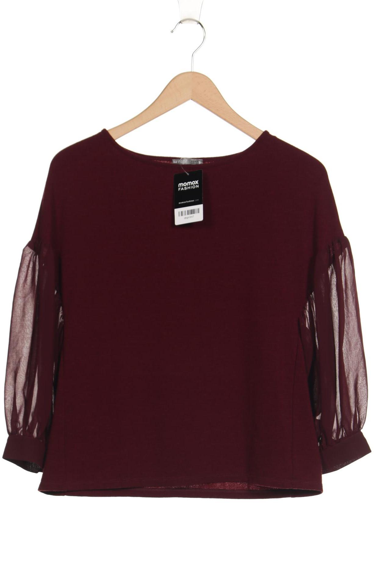 

Zara Damen Pullover, bordeaux, Gr. 36