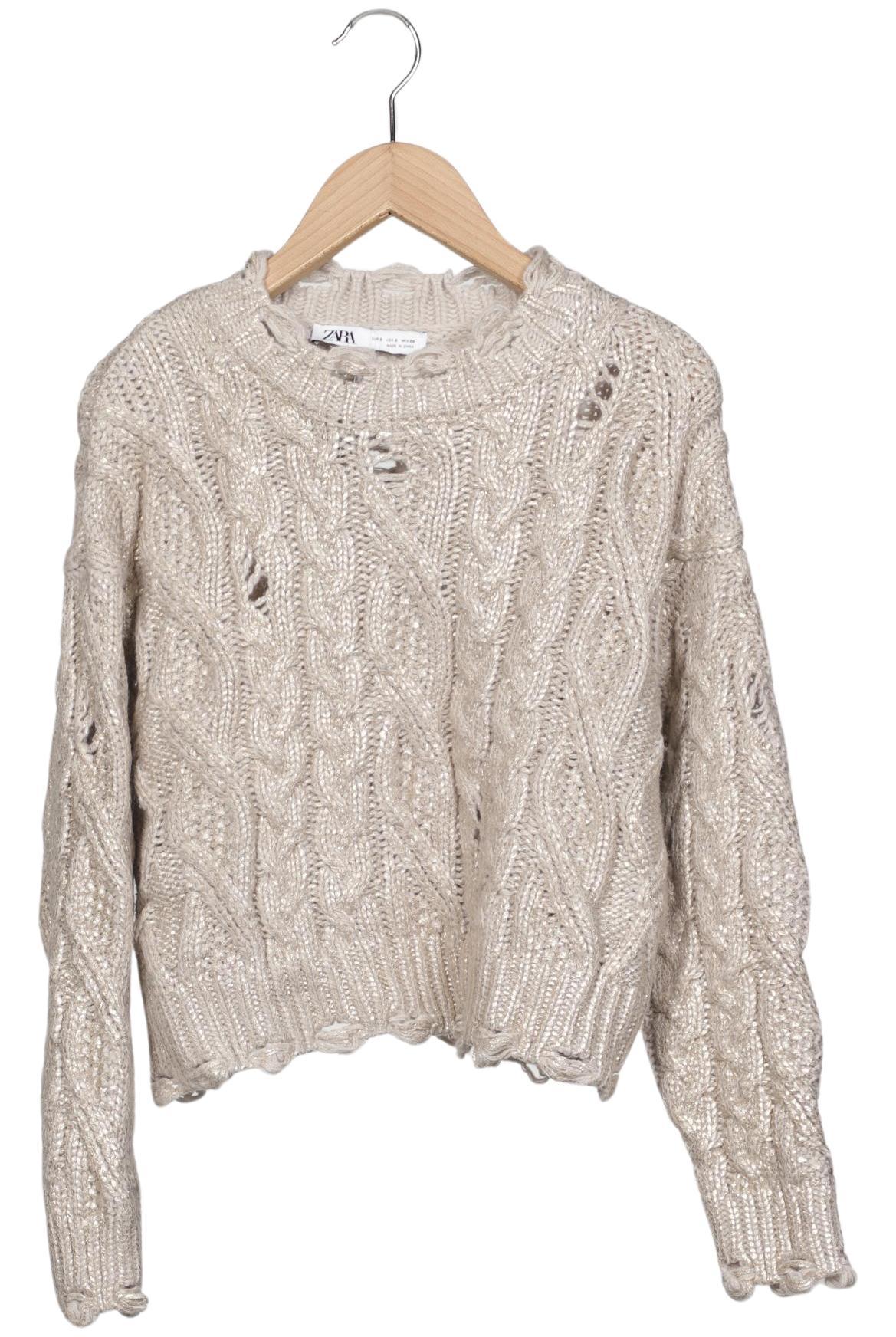

Zara Damen Pullover, beige, Gr. 36