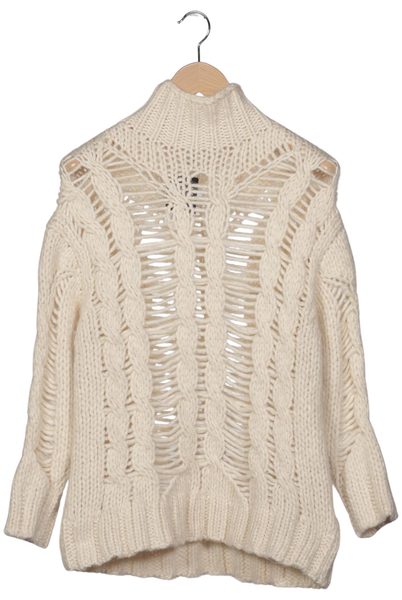 

Zara Damen Pullover, cremeweiß, Gr. 36