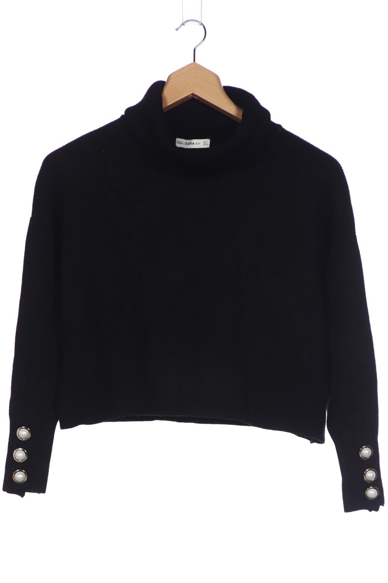 

Zara Damen Pullover, schwarz, Gr. 42