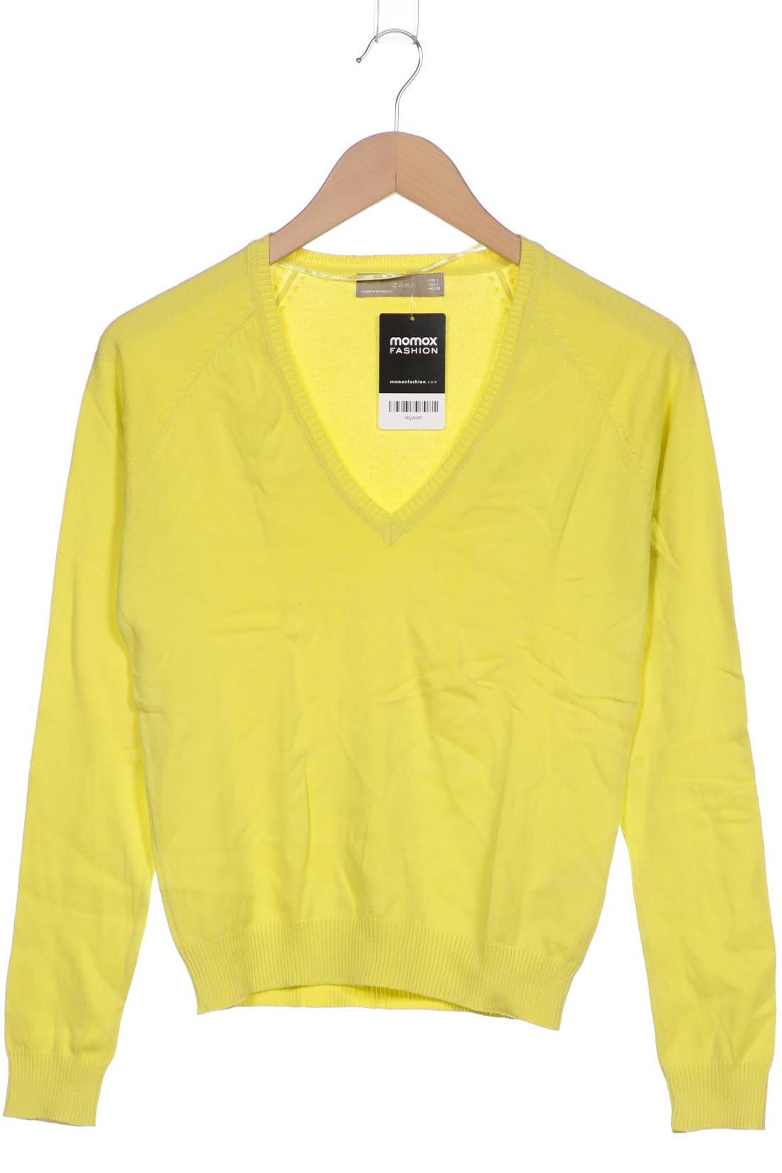 

ZARA Damen Pullover, gelb