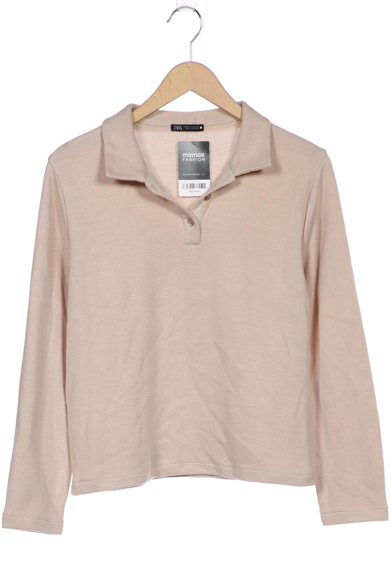 

ZARA Damen Pullover, beige