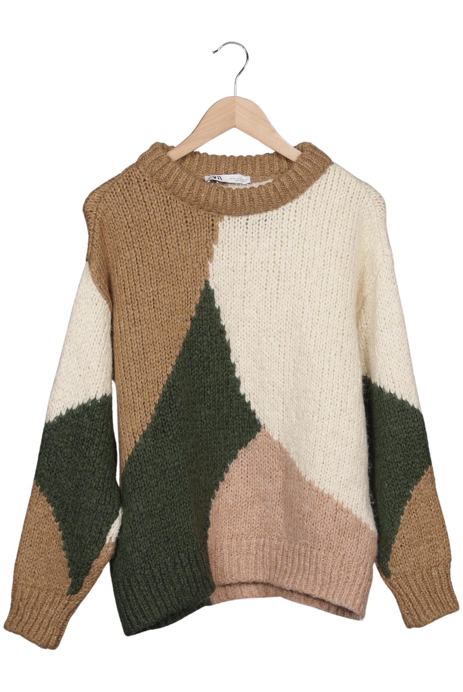 

Zara Damen Pullover, mehrfarbig, Gr. 36