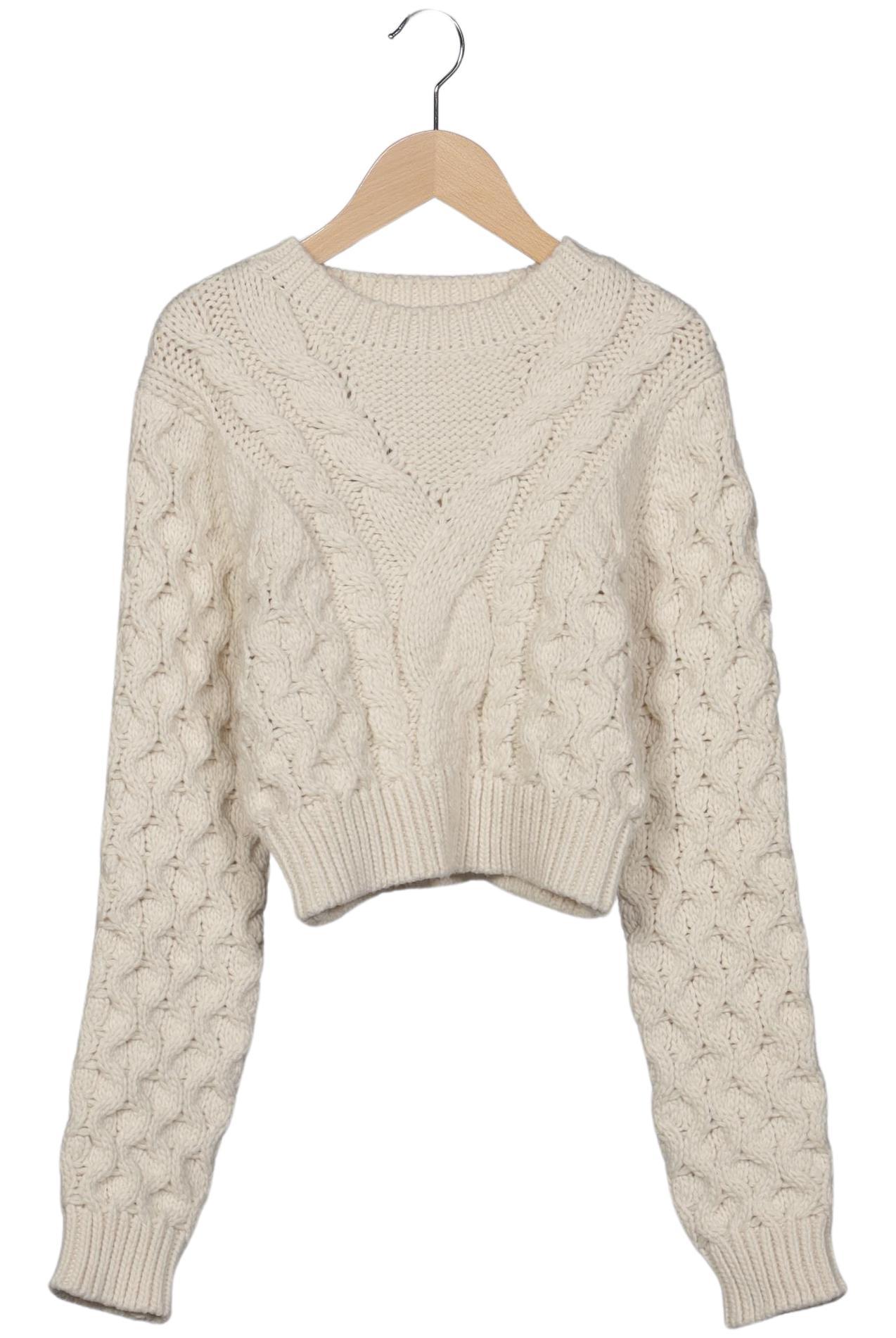 

Zara Damen Pullover, cremeweiß, Gr. 38