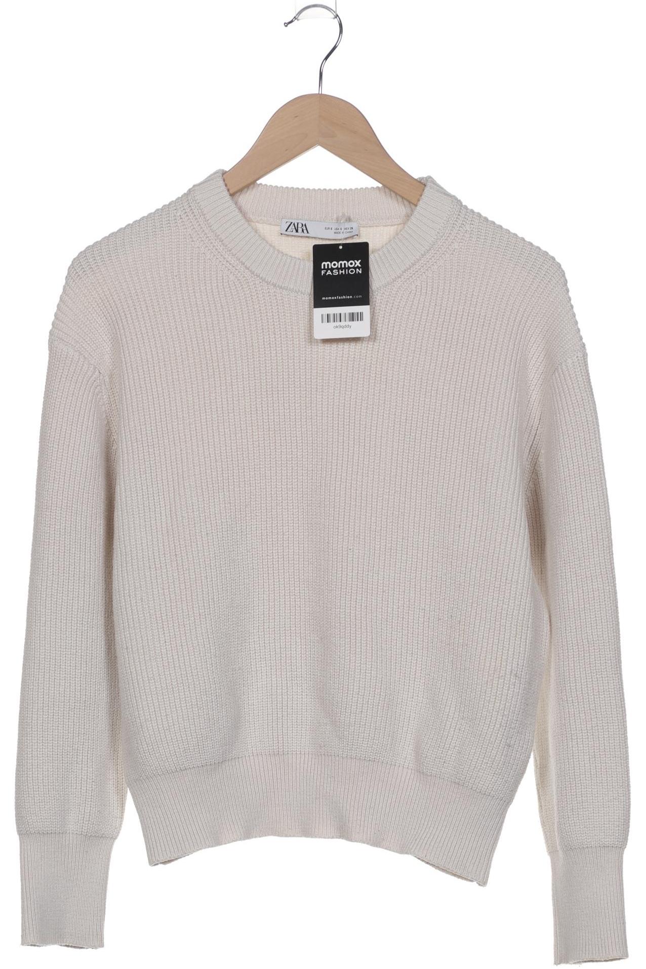 

Zara Damen Pullover, cremeweiß, Gr. 36