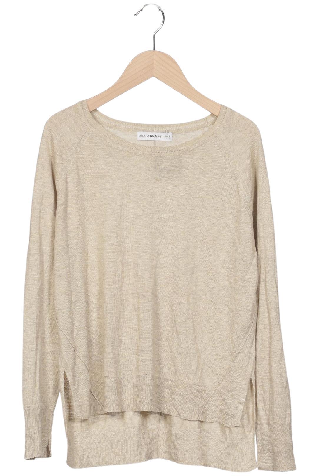 

Zara Damen Pullover, beige, Gr. 38