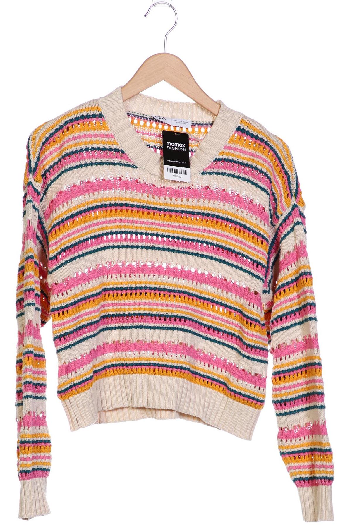 

Zara Damen Pullover, mehrfarbig, Gr. 36