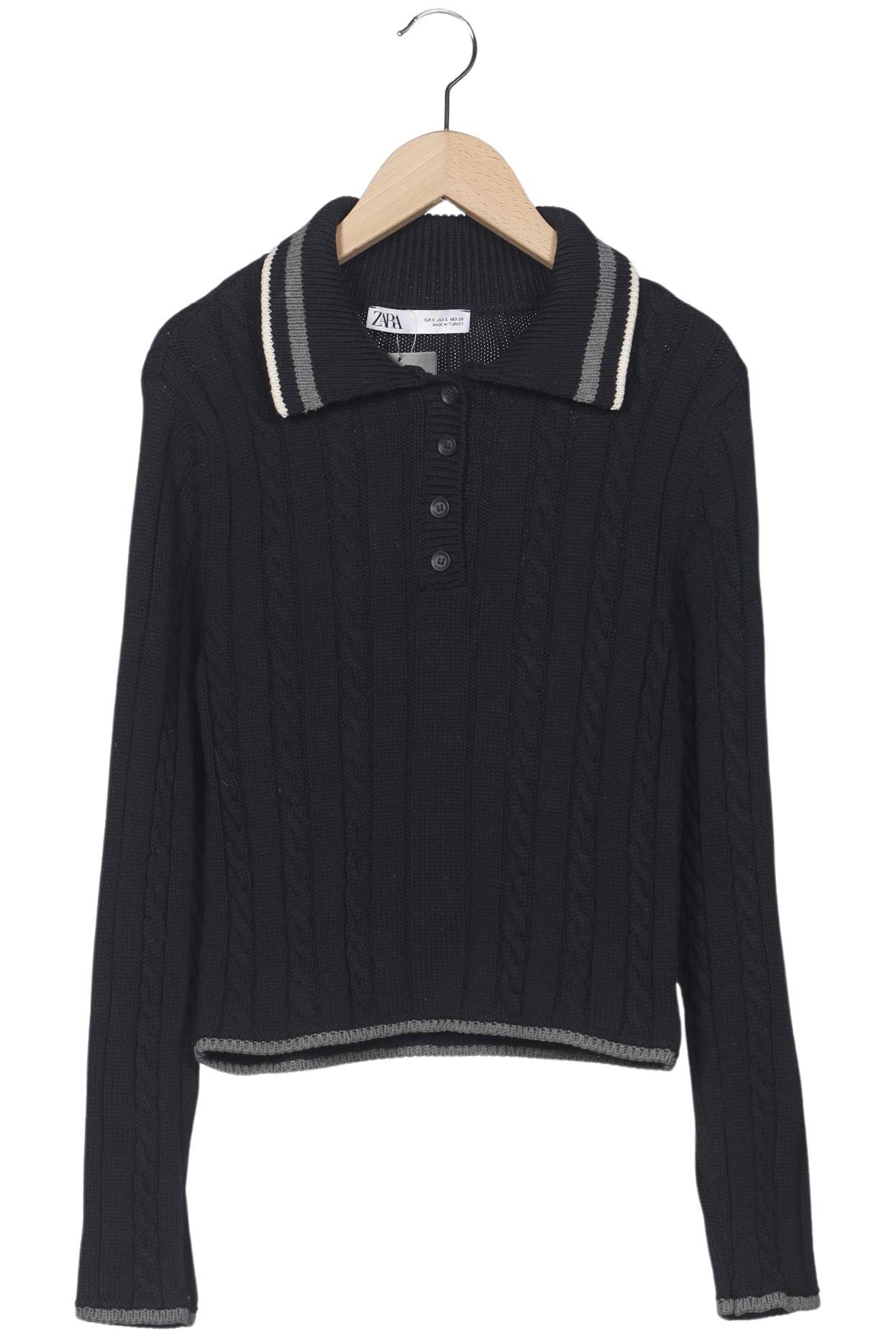 

Zara Damen Pullover, schwarz, Gr. 36