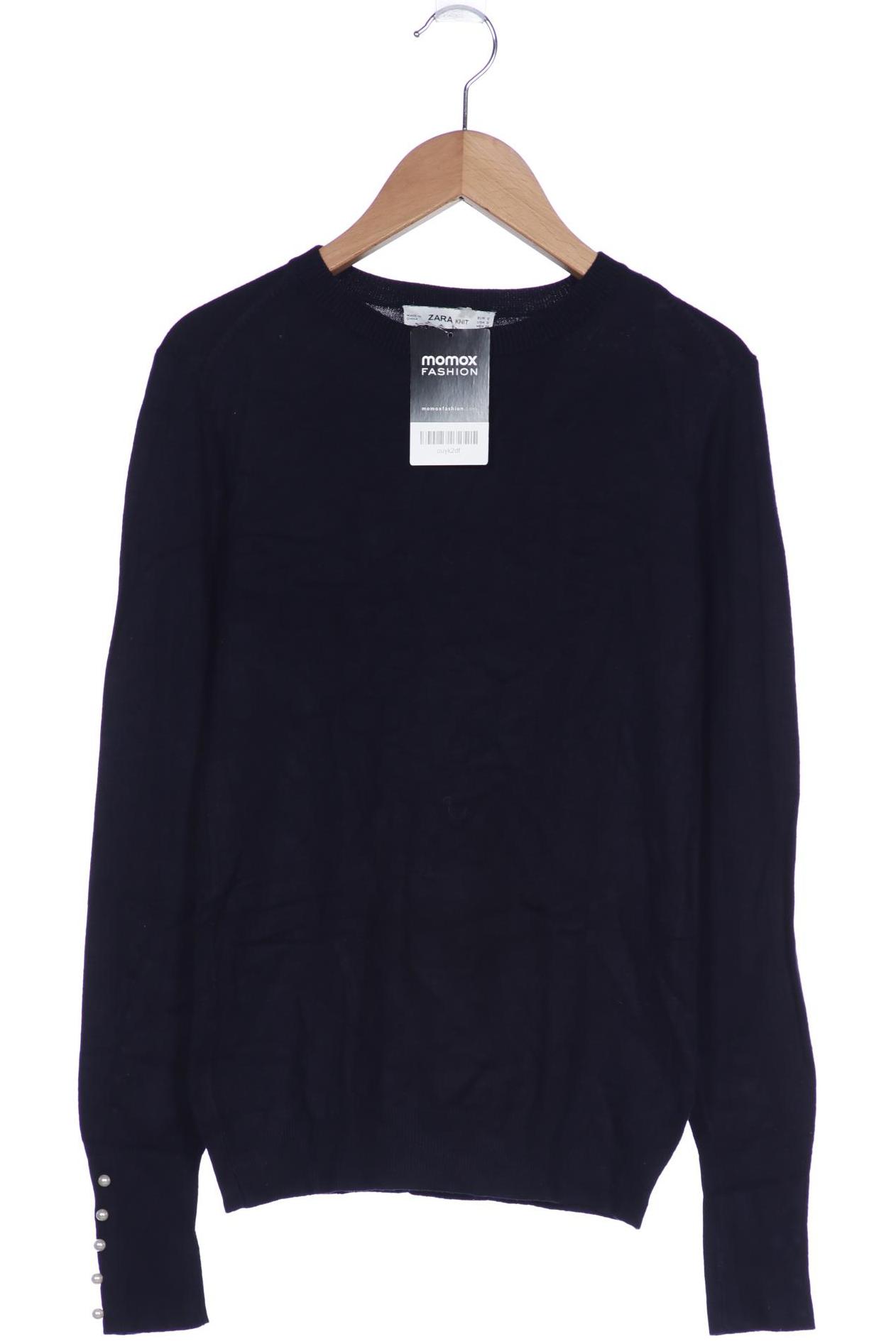 

ZARA Damen Pullover, marineblau