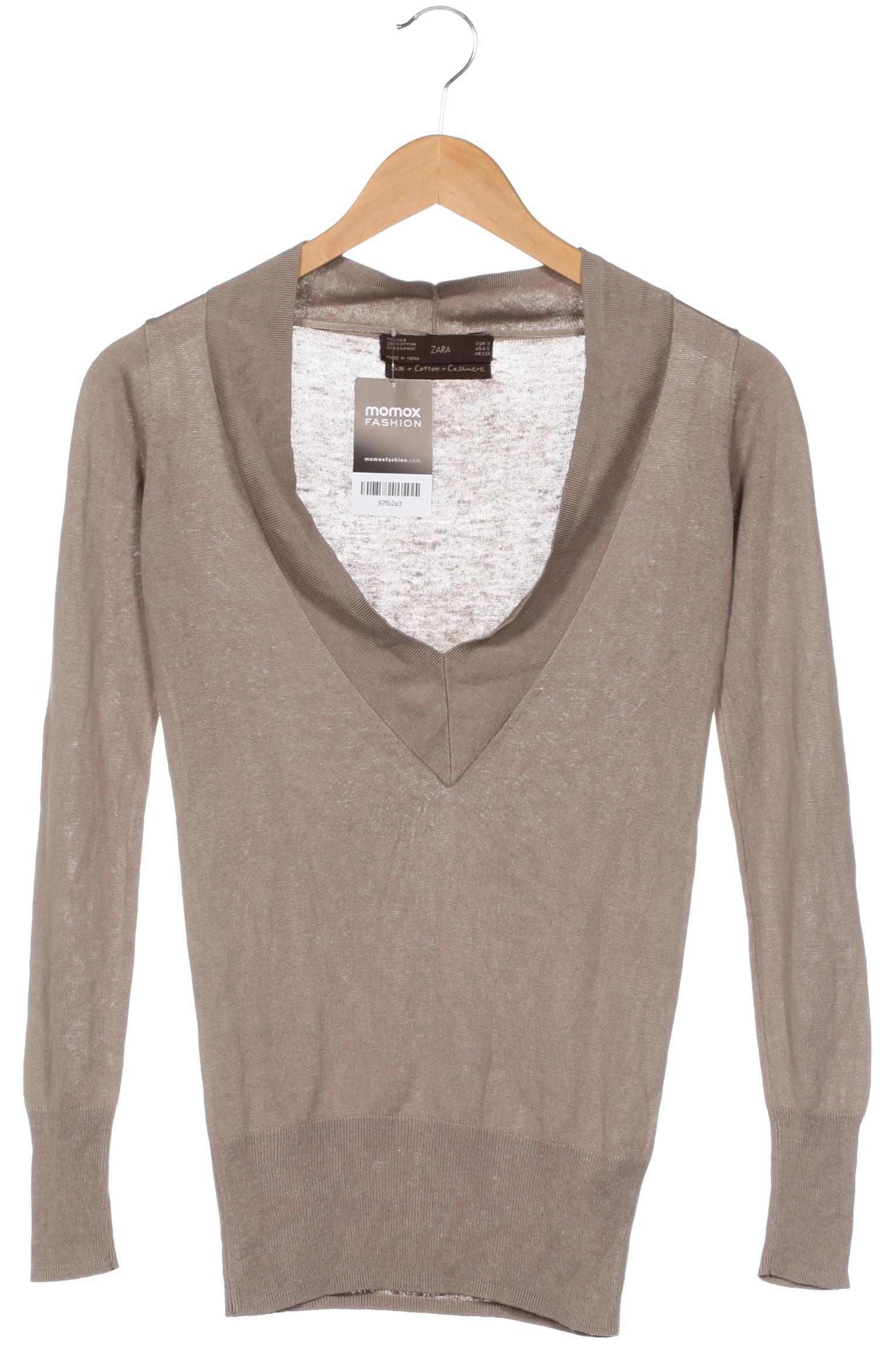 

Zara Damen Pullover, beige, Gr. 36