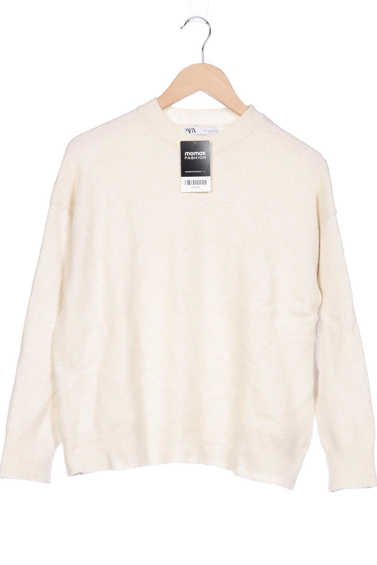 

ZARA Damen Pullover, cremeweiß