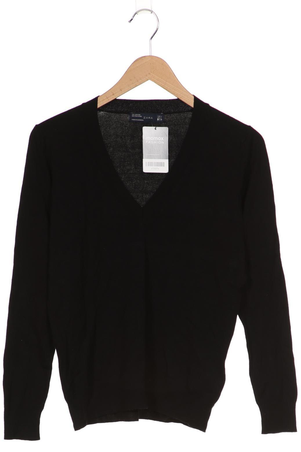 

ZARA Damen Pullover, schwarz