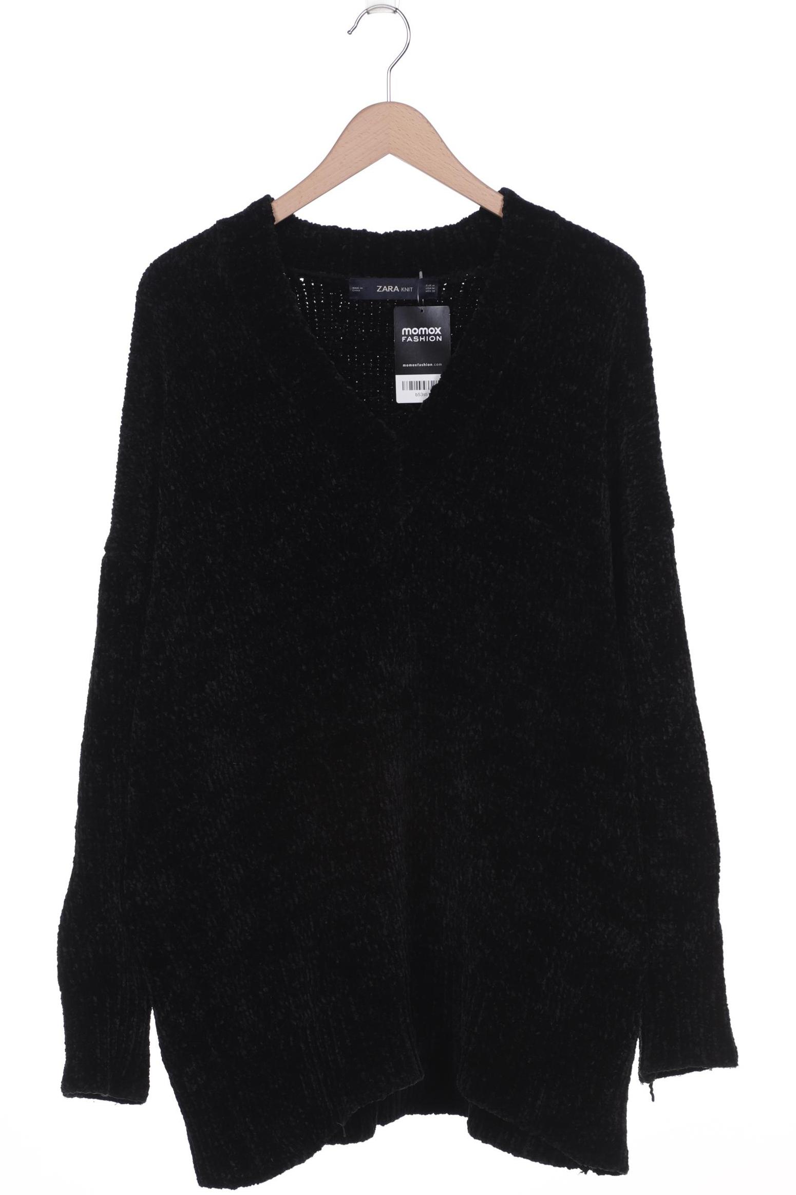 

ZARA Damen Pullover, schwarz