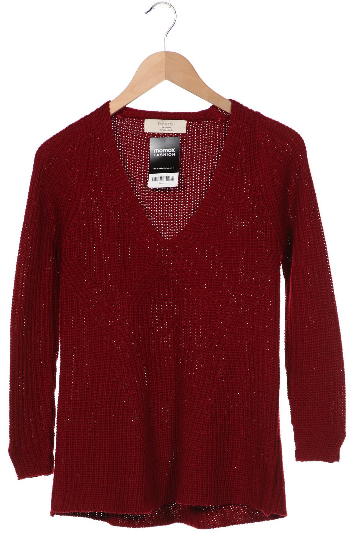 

ZARA Damen Pullover, bordeaux