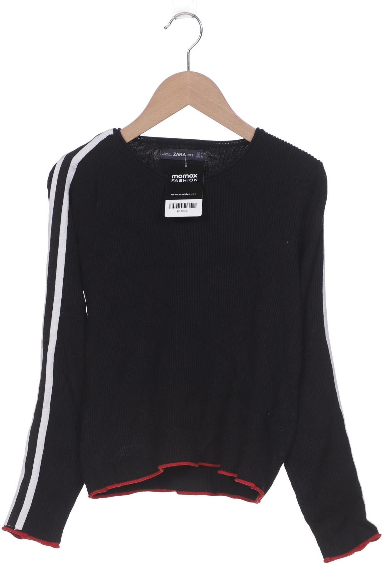 

ZARA Damen Pullover, schwarz