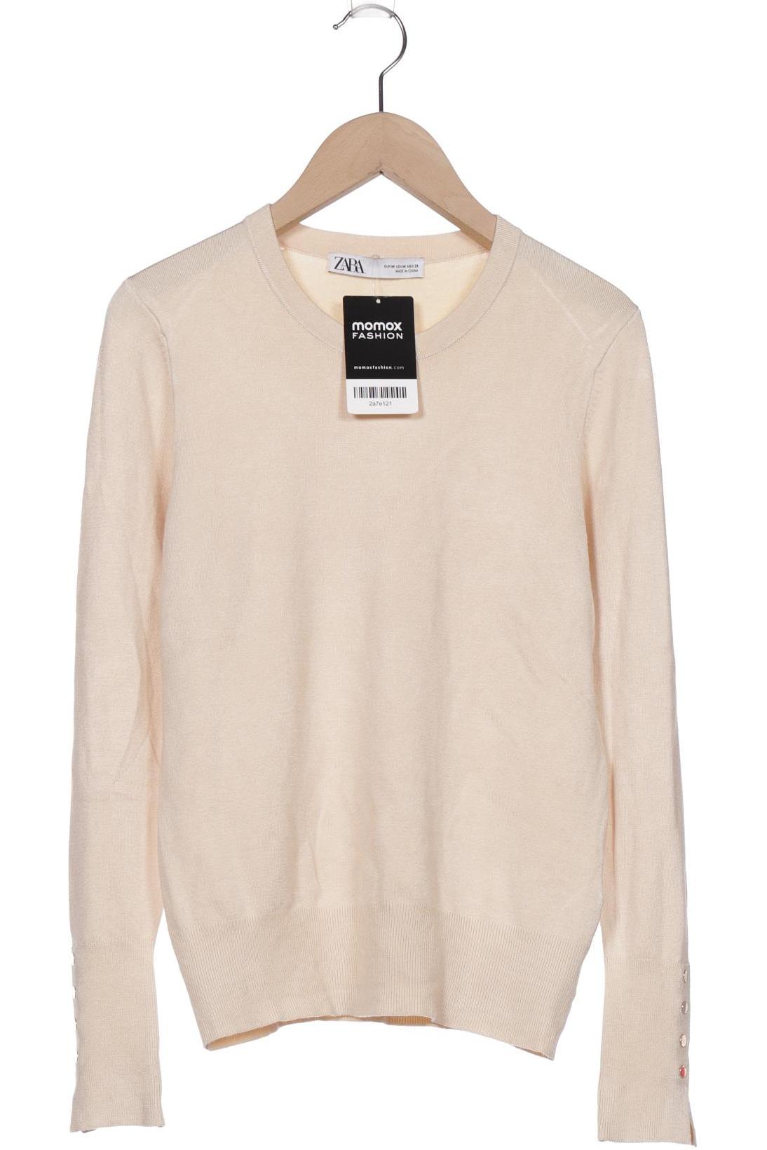 

ZARA Damen Pullover, beige