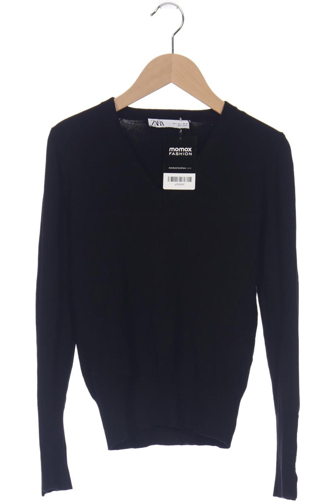 

ZARA Damen Pullover, schwarz