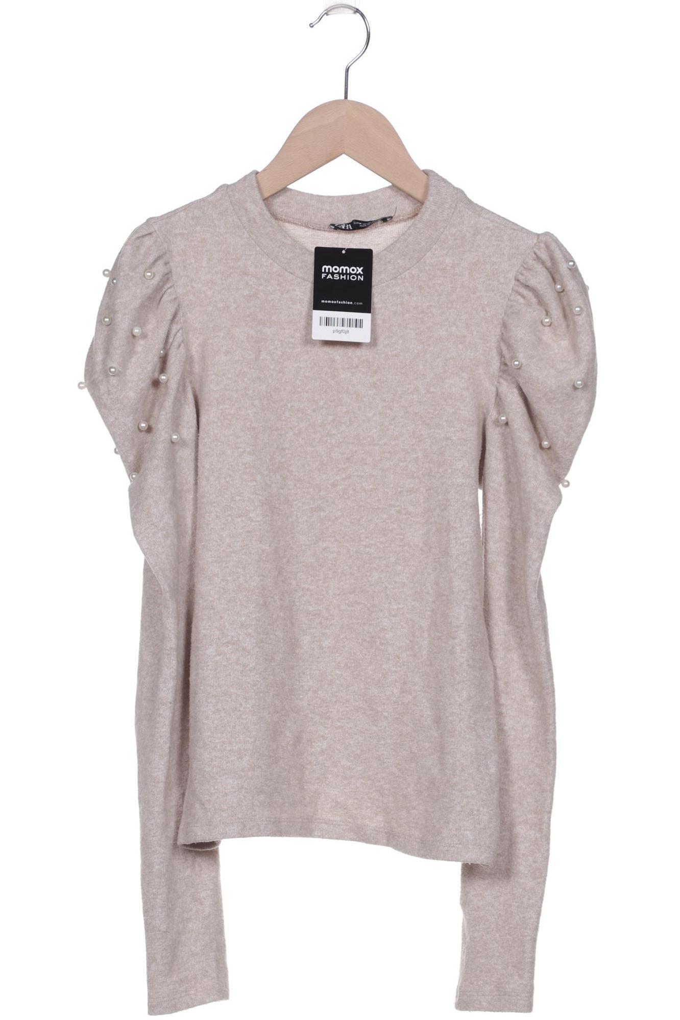 

ZARA Damen Pullover, beige