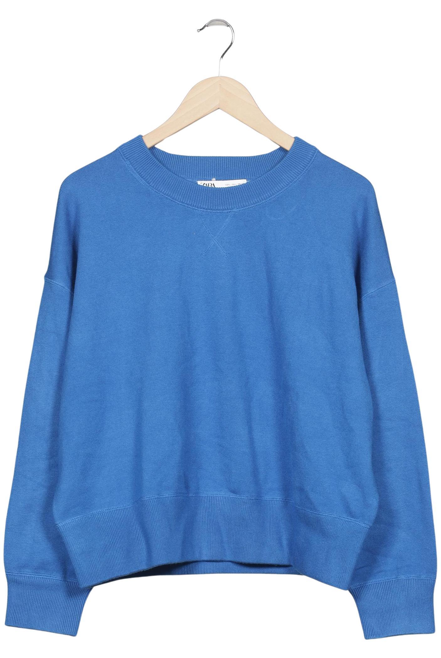 

Zara Damen Pullover, blau, Gr. 42