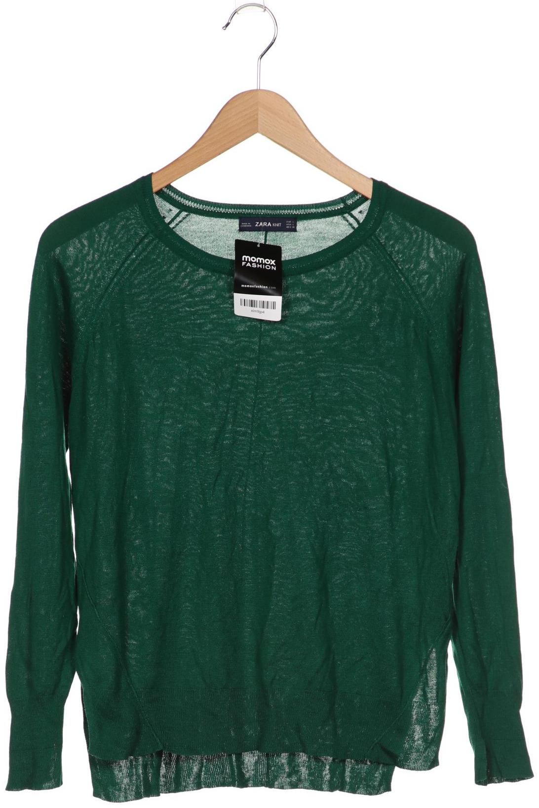 

ZARA Damen Pullover, grün
