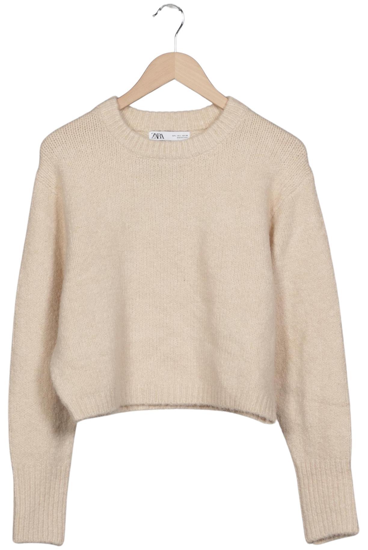 

Zara Damen Pullover, beige, Gr. 42