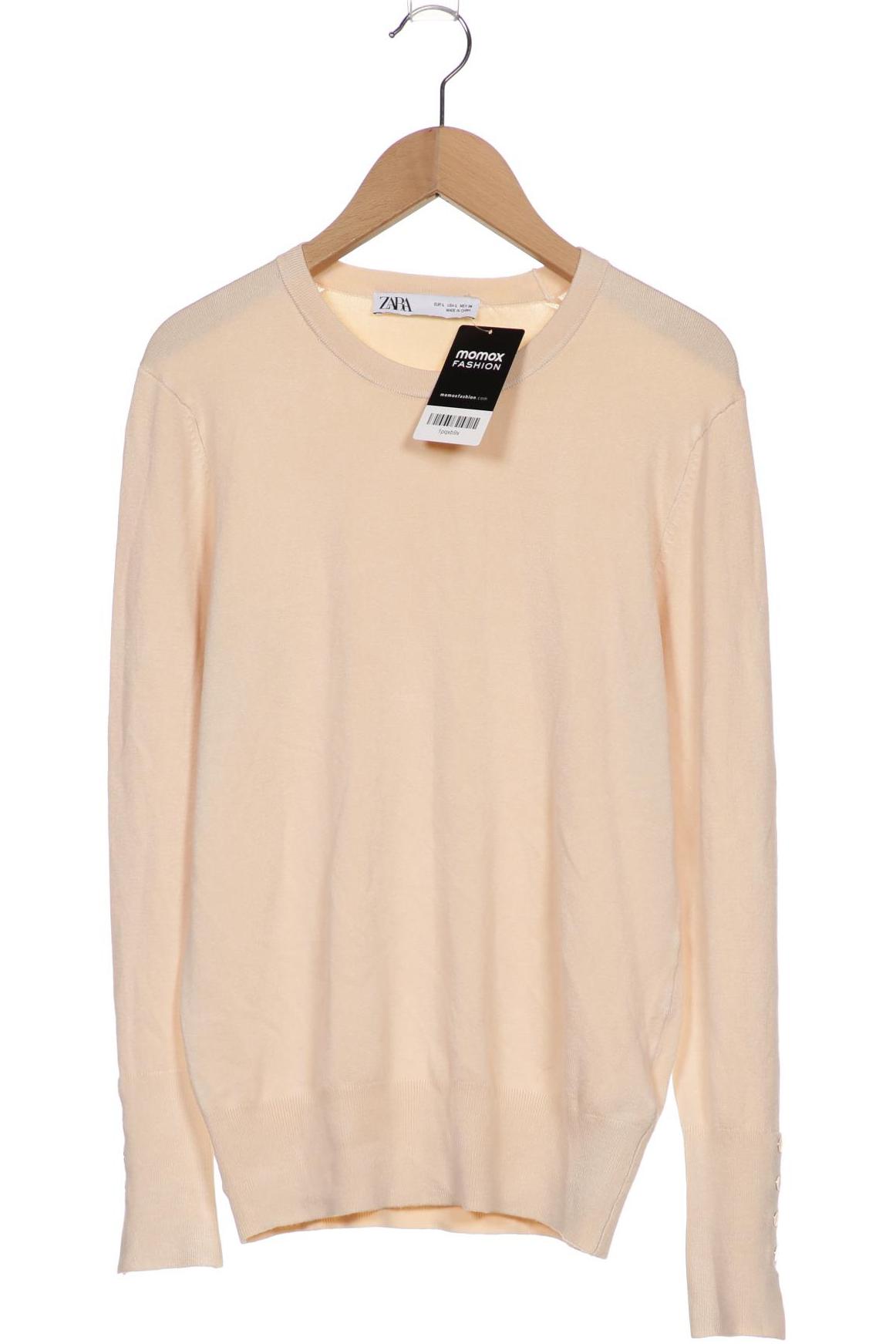 

ZARA Damen Pullover, cremeweiß