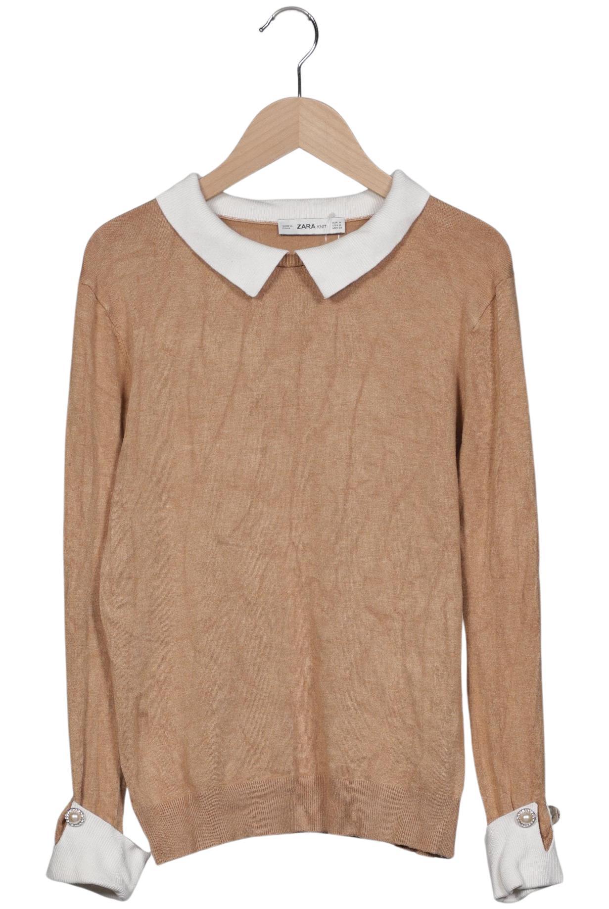 

Zara Damen Pullover, beige, Gr. 38