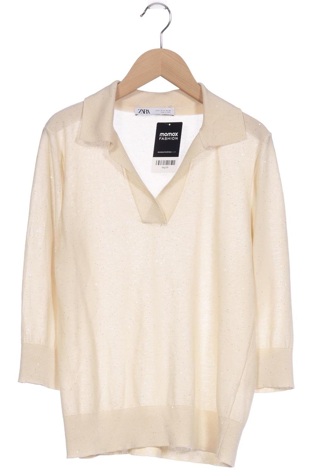 

Zara Damen Pullover, cremeweiß, Gr. 38