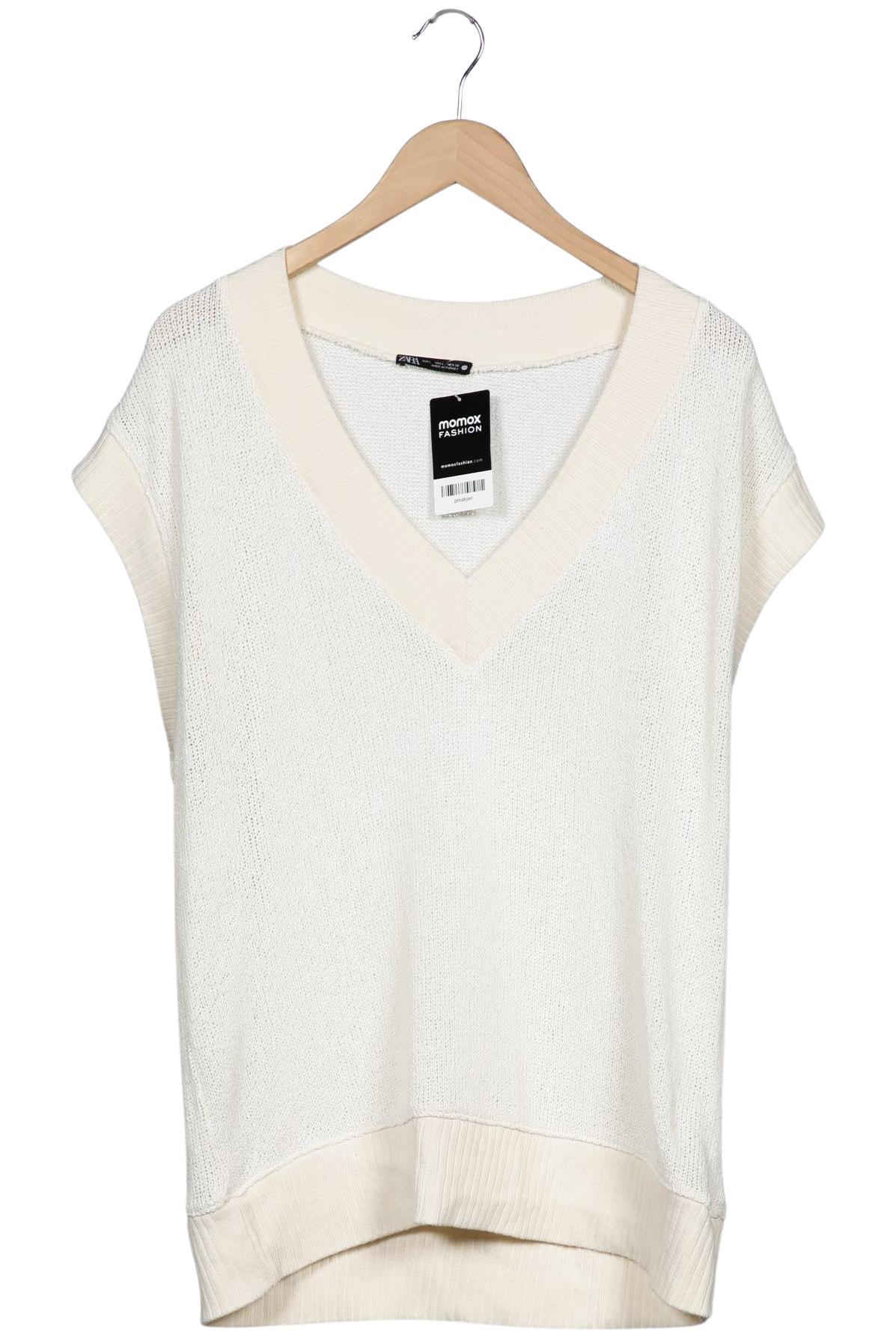 

Zara Damen Pullover, cremeweiß, Gr. 42