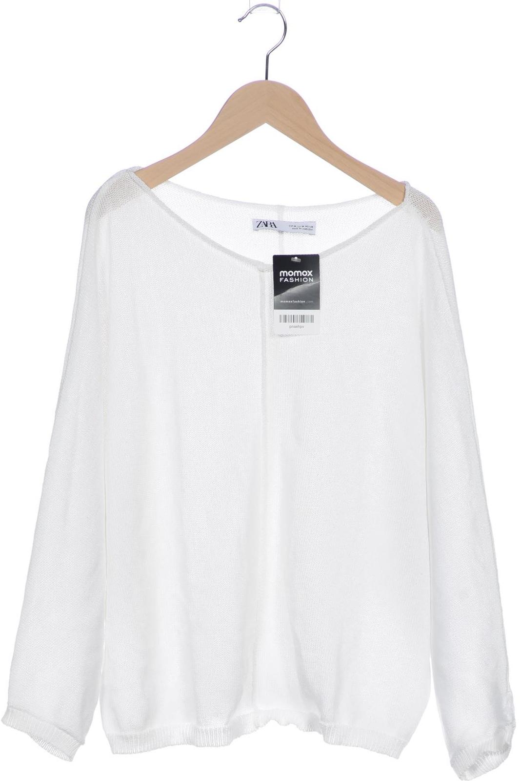 

Zara Damen Pullover, weiß, Gr. 38