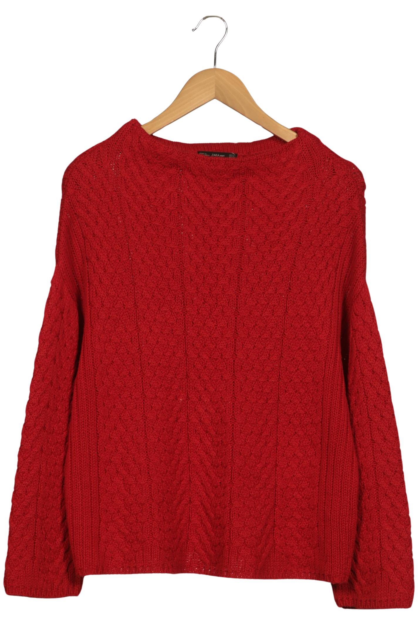 

Zara Damen Pullover, rot, Gr. 42