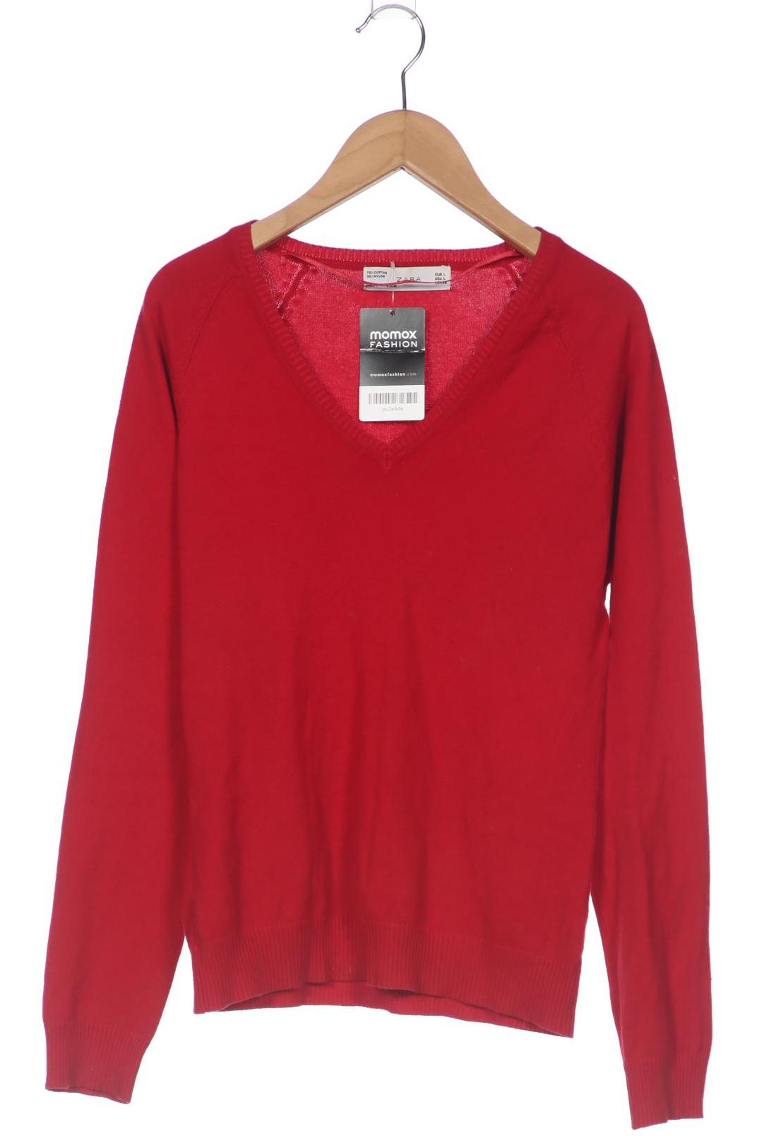 

Zara Damen Pullover, rot, Gr. 42