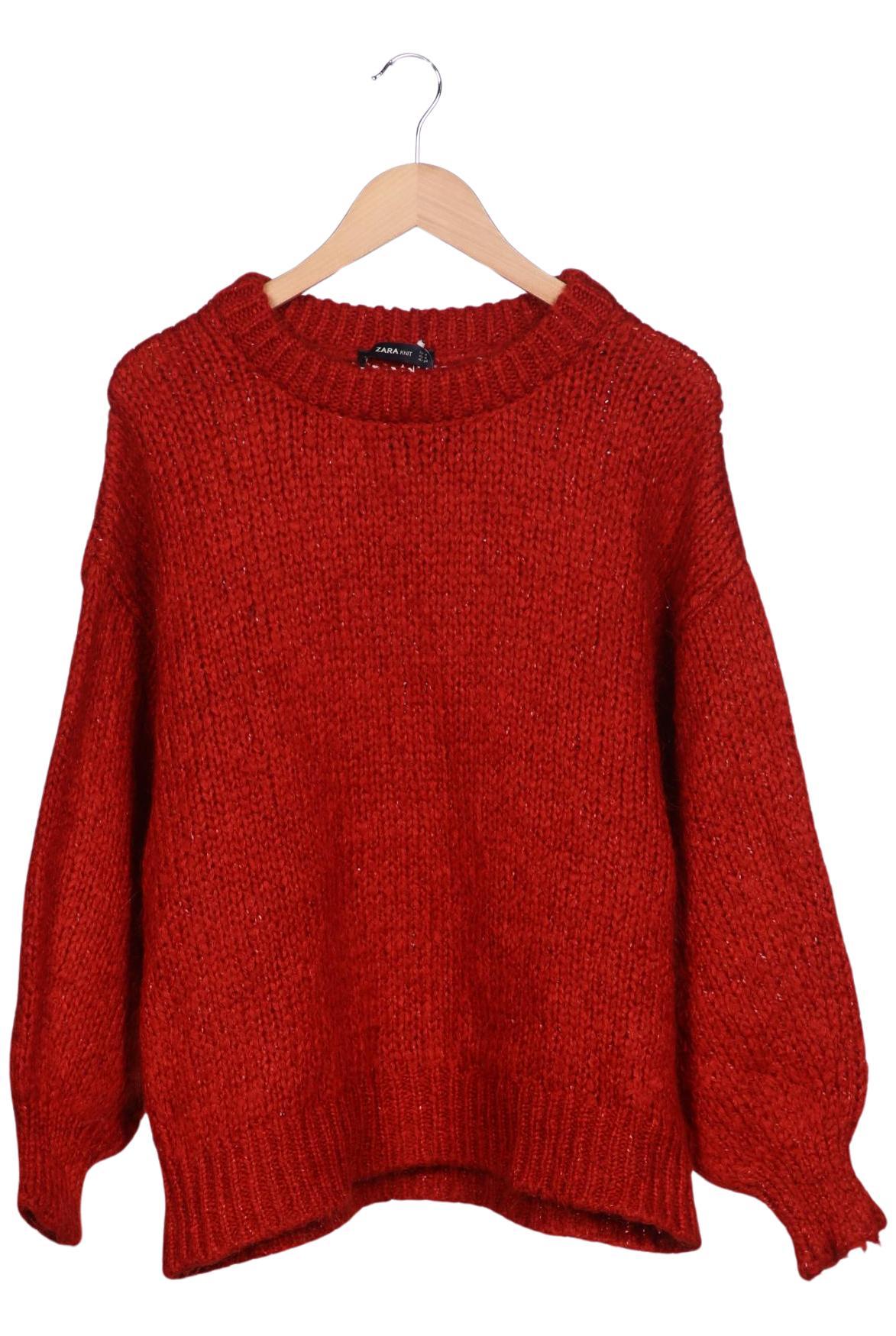 

Zara Damen Pullover, rot, Gr. 36