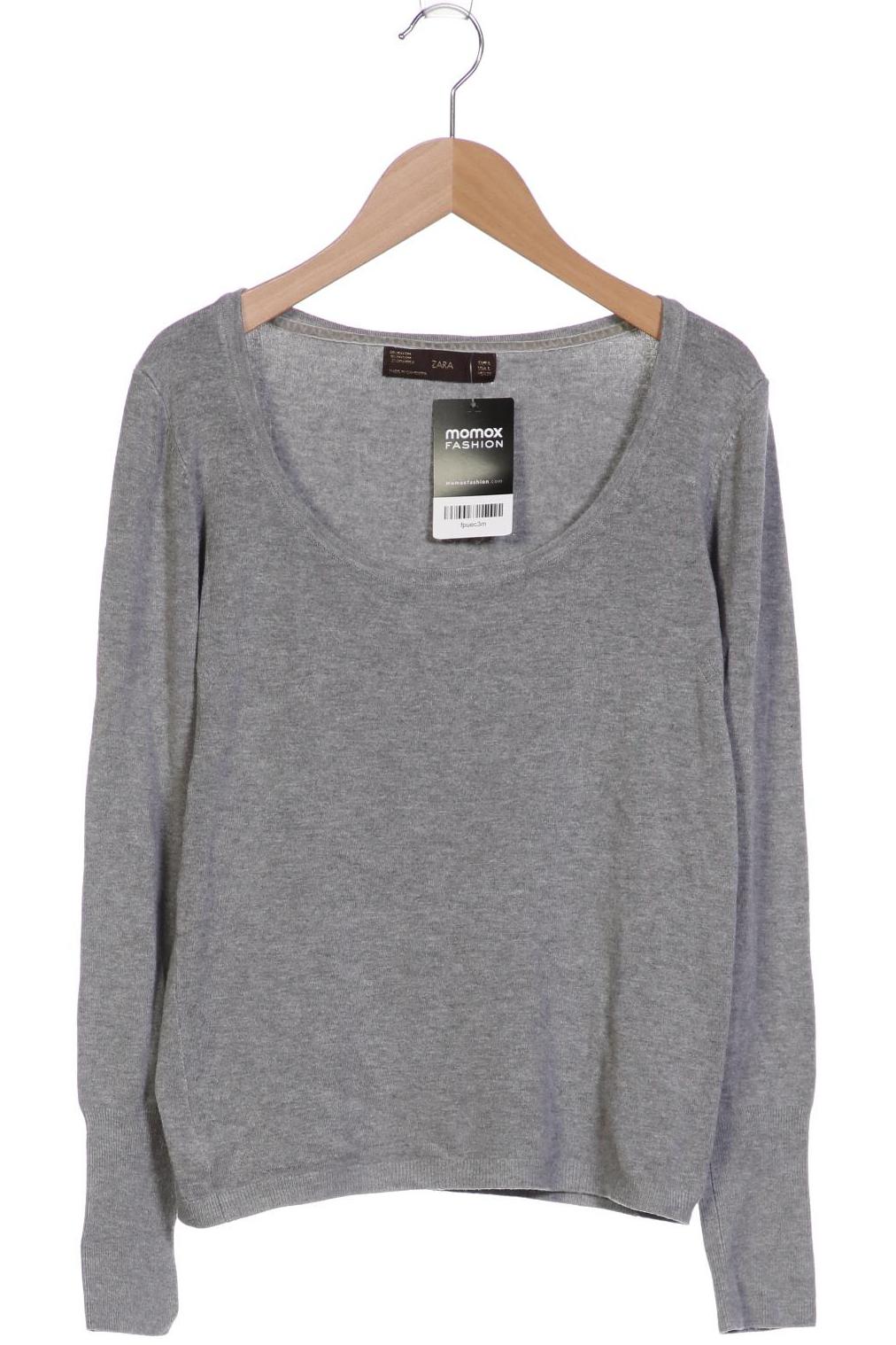 

ZARA Damen Pullover, grau