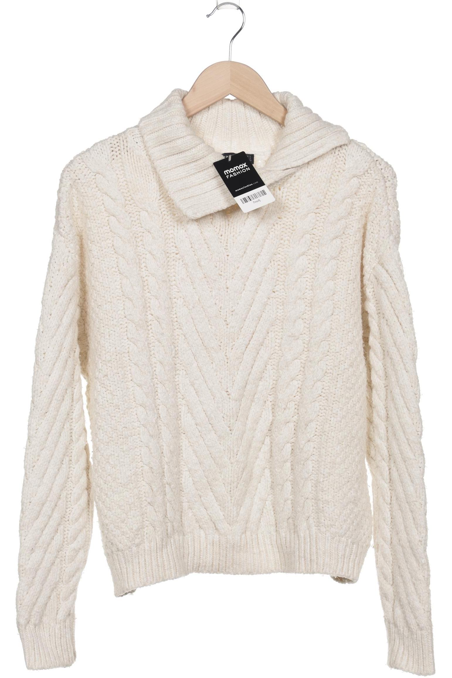 

Zara Damen Pullover, cremeweiß, Gr. 36