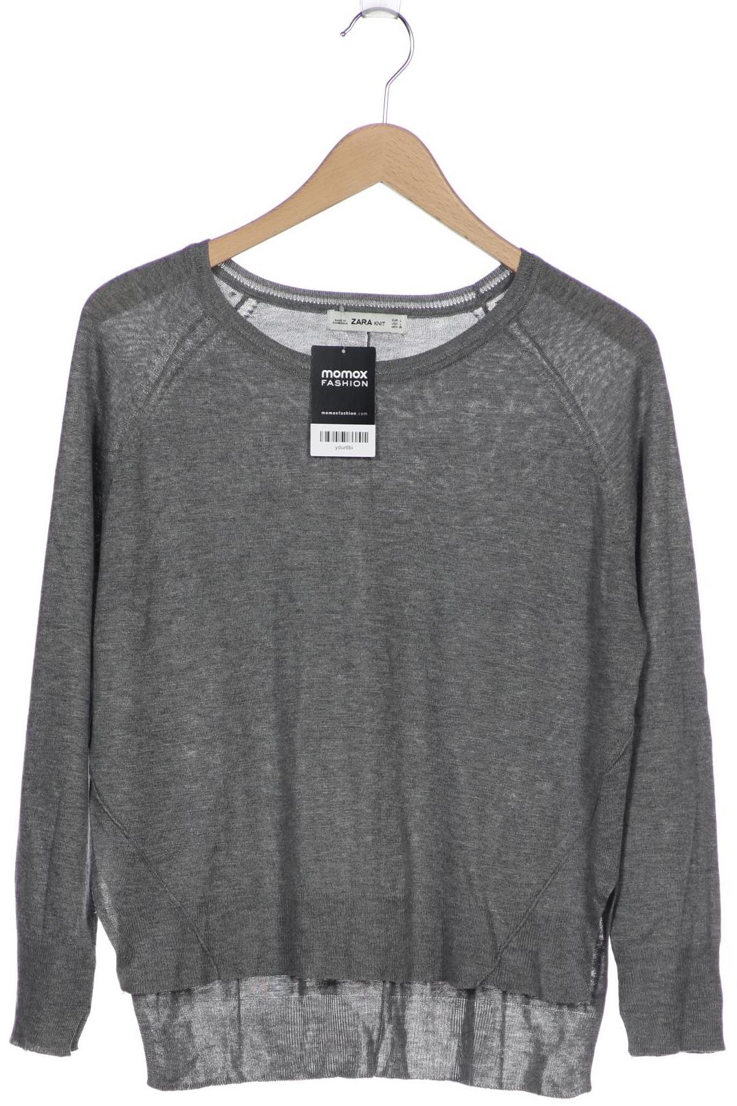 

ZARA Damen Pullover, grau
