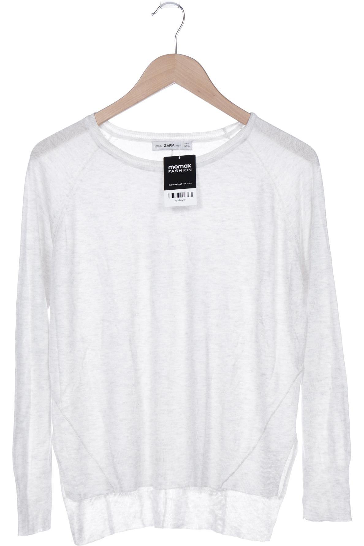 

Zara Damen Pullover, weiß, Gr. 42