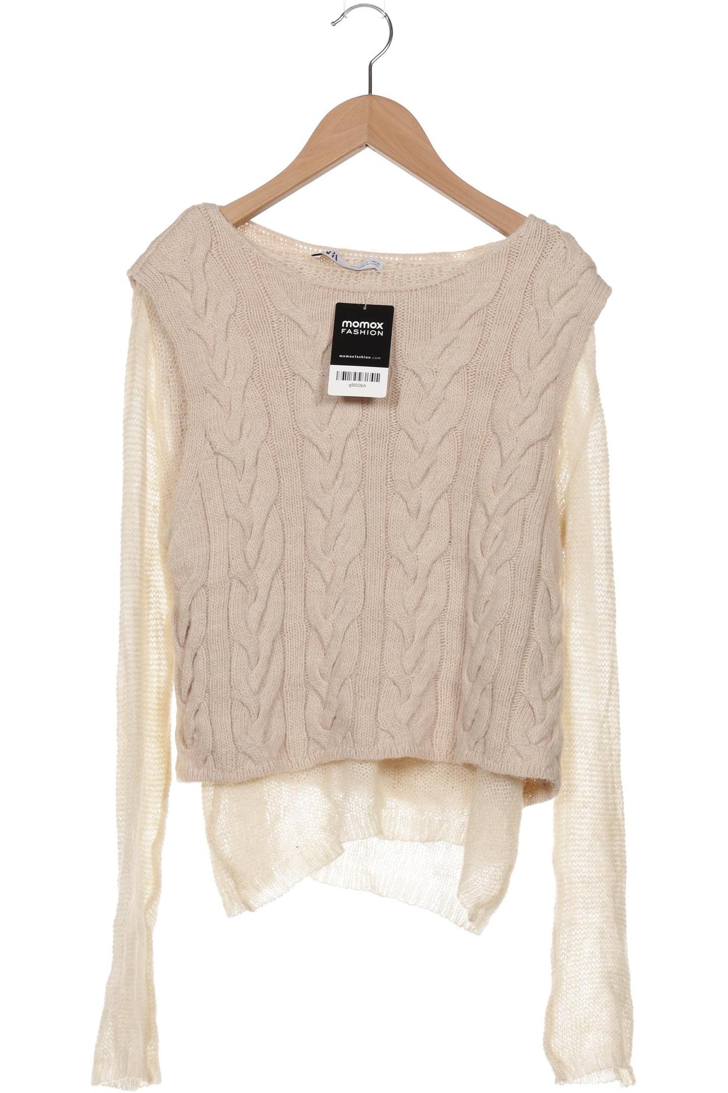

Zara Damen Pullover, beige, Gr. 36