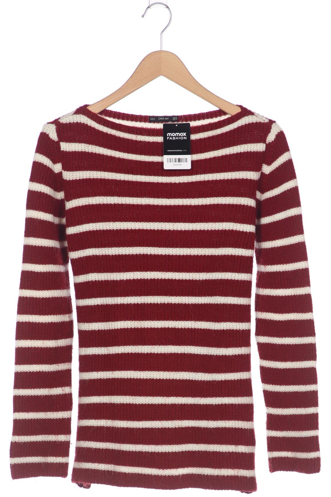 

Zara Damen Pullover, bordeaux, Gr. 38