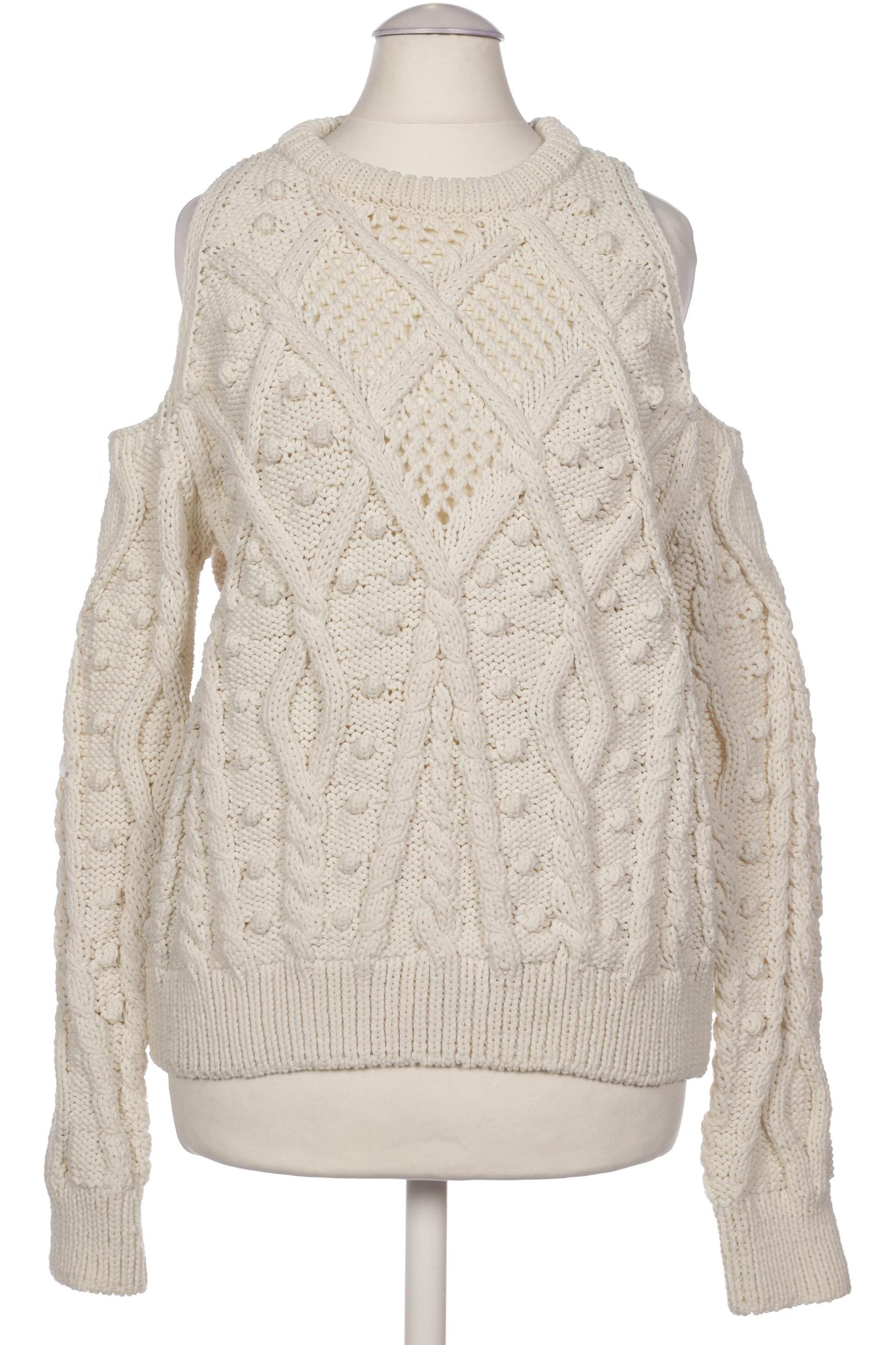 

Zara Damen Pullover, weiß, Gr. 36