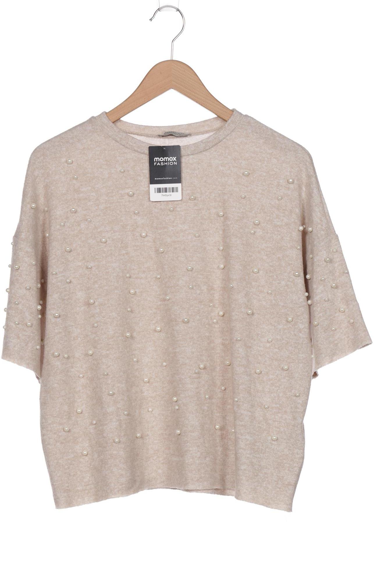 

ZARA Damen Pullover, beige